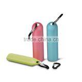 Original Design Leather Effect Keychain 2600mah Customized Power Bank thumbnail-1