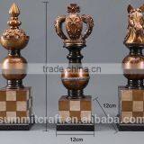 European Vintage Decorative Resin Internation Chess Figures thumbnail-6