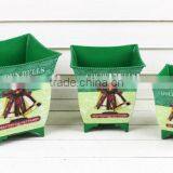 2014 S/3 Metal Golden Bell Flower Pot,oriental Flower Pots thumbnail-1