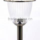 8pk Stainless Steel Solar Path Light Outdoor LED Landscape Lawn Garden Lamp- 115 mm thumbnail-1