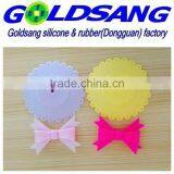 Eco-friendly High Quality Bowknot Silicone Cup Lid &cup Cover thumbnail-3