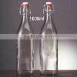 1 Liter Glass Milk Bottle thumbnail-1
