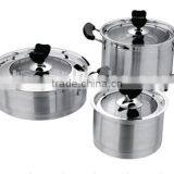 10pcs Stainless Steel Soup Pot Set Cookware Set thumbnail-6