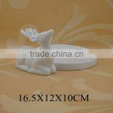 Wholesale Ceramic Christmas Candle Holder Porcelain Fire thumbnail-1