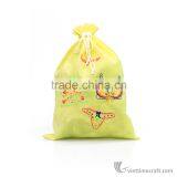 HOT SALE ! Multicolor Embroidery Promotional Drawstring Bag, Handmade in Vietnam thumbnail-5