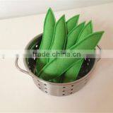 2017 Pretend Play Felt Food Vegetable Runner Beans Made in China