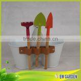 Bright Colors Newly Design Garden Decor Metal Hanging Flower Pot thumbnail-6