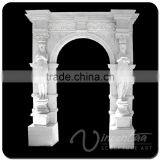 Home Decor Stone Carved Marble Sculpture Door thumbnail-5