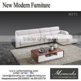 MT71 Latest Model Modern Designs Italian Leather L Shape Sofa For Home Use thumbnail-1