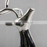 Deer Stainless Steel Silver and Gold Plated Candle Holder Candleholder With 6 Spherical Candle for Home Decoration Free Shipping thumbnail-6