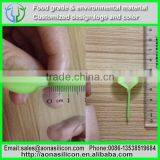 Fancy Design Leaf Shape Silicone Bookmark thumbnail-1