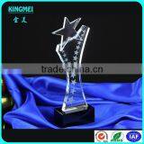 Kingmei Crystal Star Head Award K9 Crystal Trophy Cheap Glass Blank Trophy thumbnail-2