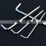 9 Pcs L Shape Ball End Carbon Steel Spanner Hex Key Wrenches Set thumbnail-3