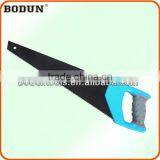 B9015 Good Quality Rubber Handle Hand Saw Black Saw