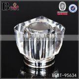 Fancy Square Crystal Perfume Bottle Cap, Perfume Bottle Cap Surlyn Cap thumbnail-1
