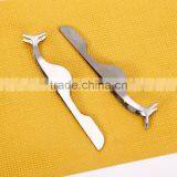 Factory Price 430 Stainless Steel Material Multifunctional Eyelash Tweezer for Beauty Salon thumbnail-3