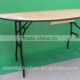 Used Plywood Banquet Rect Custom-made Trestle Folding Table thumbnail-2