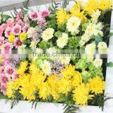 Popular Personized Size Fashion Rose Artificial Flower Wall for Indoor Decoration thumbnail-3