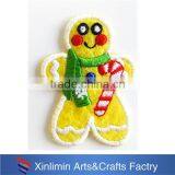 Self-adhesive Hook and Loop Embroidery Patch Flower Patches for Sale thumbnail-2