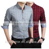 Grid New Style Bespoke Casual Men Shirt BSRTL0059 thumbnail-2