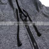 100%polyster Wholesale Outdoor Sweater Fleece Men Jacket thumbnail-3