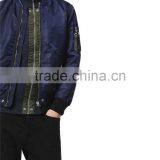 MGOO 2017 New Style Custom Jackets Bomber Long Sleeves Front Pockets Zip Up Mens Jackets Manufacturer thumbnail-4