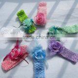 1.5inch Wide Baby Girls Crochet Headband thumbnail-4