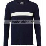 Snow Stripe Knit Jumper/ MEN'S Causel Sweater thumbnail-1