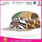 Belt Strap Print Custom 5 Panel Camp Hat thumbnail-3