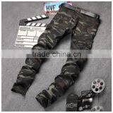 Men Latest Design Casual Jeans Camouflage Style Pants thumbnail-2