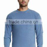 Next Level Apparel Unisex Inspired Dye L/S Pocket Crew Tee - 100% Combed Ring-spun Cotton Jersey and Comes With Your Logo thumbnail-3