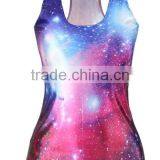 Women's Shining Sky Digital Printing Running Tank Top thumbnail-1