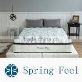 Twin Size Hotel Mattress Euro Top 3 Zones Pocket Spring Mattress thumbnail-2