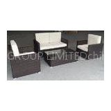 Square Outdoor Synthetic Rattan Garden Furniture Sofa For Garden 4 Pc