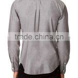 Fashion New Mens Pure Colour Luxury Mens Sexy Slim Fit Formal Shirts Tops thumbnail-3