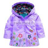 Fashionable 100% Polyester Children's Hooded Jacket thumbnail-2