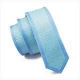 Satin Skinny Silk Woven Neckties Solid Colors OEM ODM