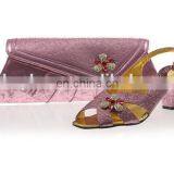 Fashion Design Lady Wedding Shoes Matching Bag thumbnail-1