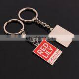 Custom Company Logo Keychain With Websith Printed thumbnail-1