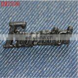 Jeans Metal Ornaments Metal Plate Metal Logo