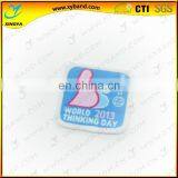 Locking Edges Square Woven Biker Badges