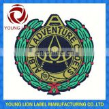 wholesale kinds of custom fabric badge for kids