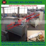 Good Reputation Supplying Pillow Coiling Rolling Packing Machine/ Blanket Packing Coiling Machine With Good Price thumbnail-5