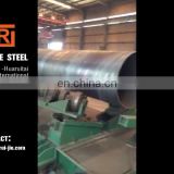 Welded ms round hollow section wholesale spiral steel pipe for water transport