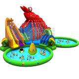 Large Aqua Park Amusement Inflatable Water Slide