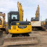 USED JAPAN KOMATSU PC78 MINI CRAWLER EXCAVATOR thumbnail-4