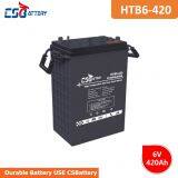 Csbattery 6V420ah Power Storage Gel Battery for Marine/Solar-Panel/PV/Rechargeable/Automotive-Vehicle
