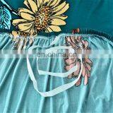I@home Quality Full Fabric Blue Universal Elastic Floral Print Stretchable Sofa Cover Polyester thumbnail-5
