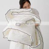 RAWHOUSE Beige Color Cotton Duvet Inner Feather Fabric Quilt Duvet Insert thumbnail-2