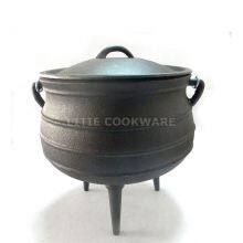 Cast Iron South Africa Three Legged Potjie Pot Wholesale Cookware Sets Wholesale Cast Iron Cookware thumbnail-5